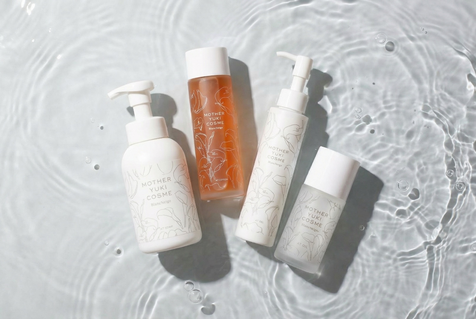 BlancSkin 宇宙水晶水滴 - 深層補水科技展示