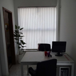 Interior do consultório - Ambiente privado e acolhedor