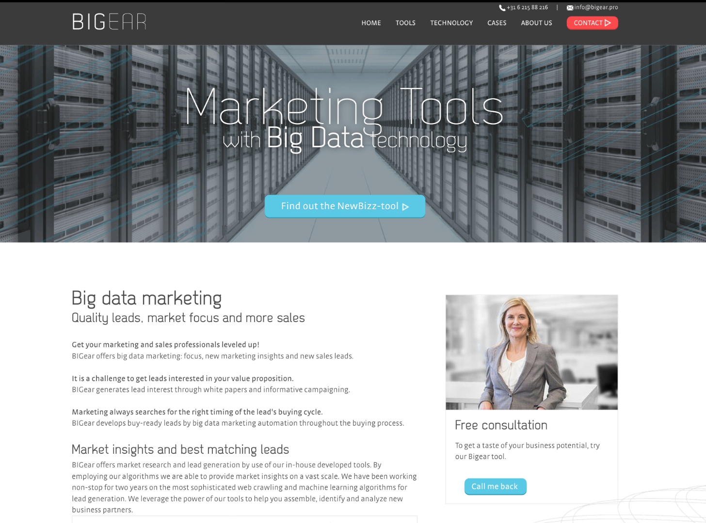 BIGear - Big Data Business Tools