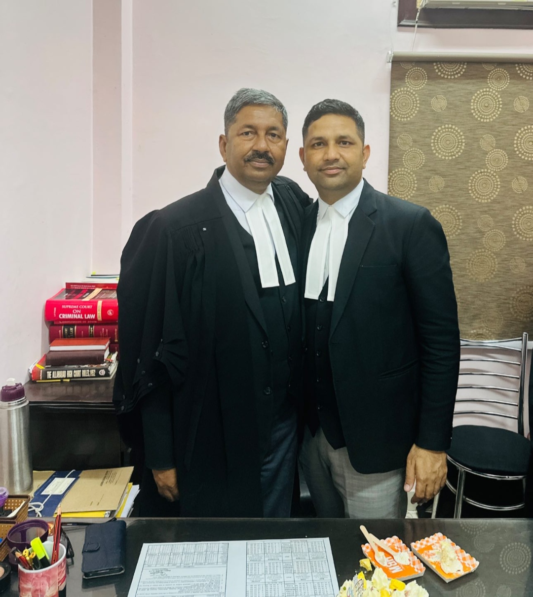 Ashok Singh and Rahul Kumar Singh - Senior Advocates at High Court Lucknow
