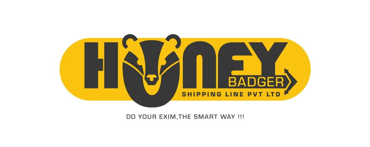 Honey Badger Shipping Line Logo