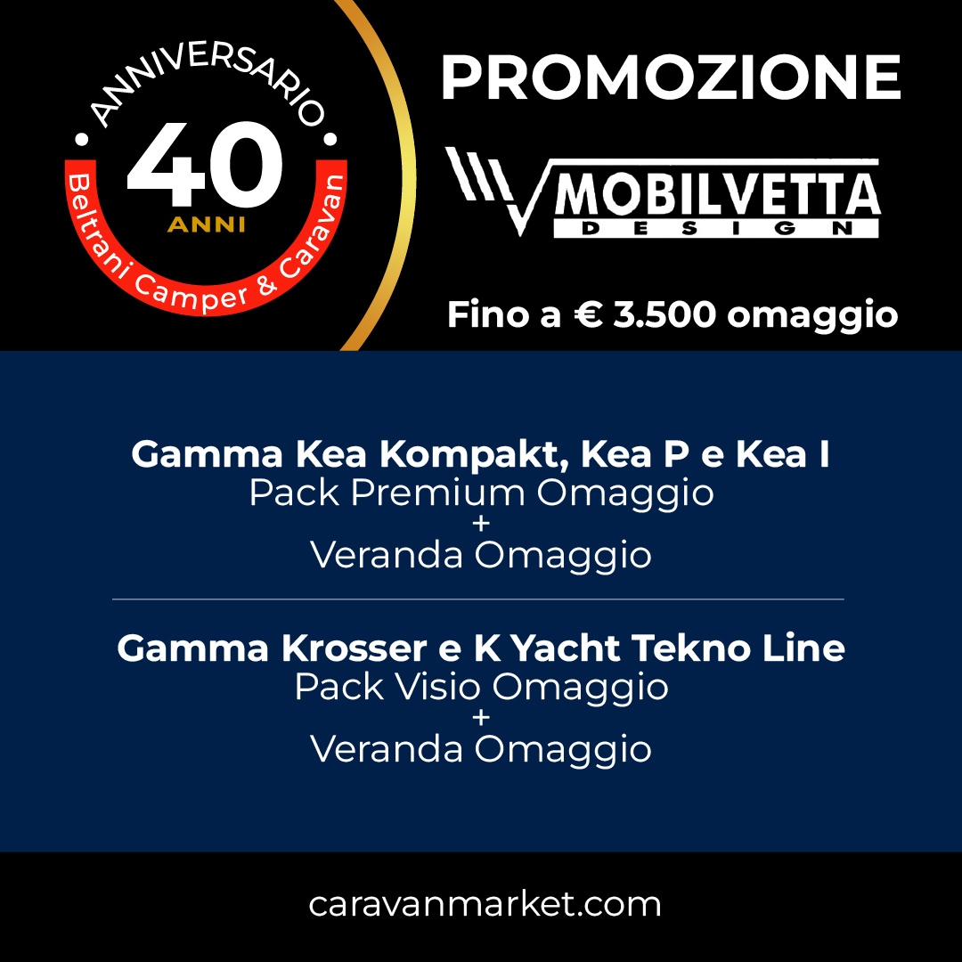 Promozione Mobilvetta Design - Fino a €3.500 omaggio